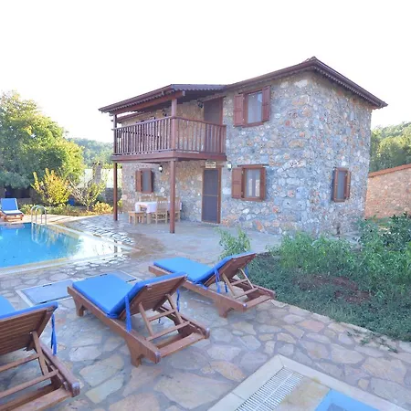 New Age Stone With Private Pool Fethiye